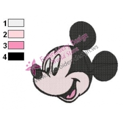 Mickey Mouse Cartoon Embroidery 15